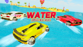 Water Slide Car Race – Water Surfing Stunts